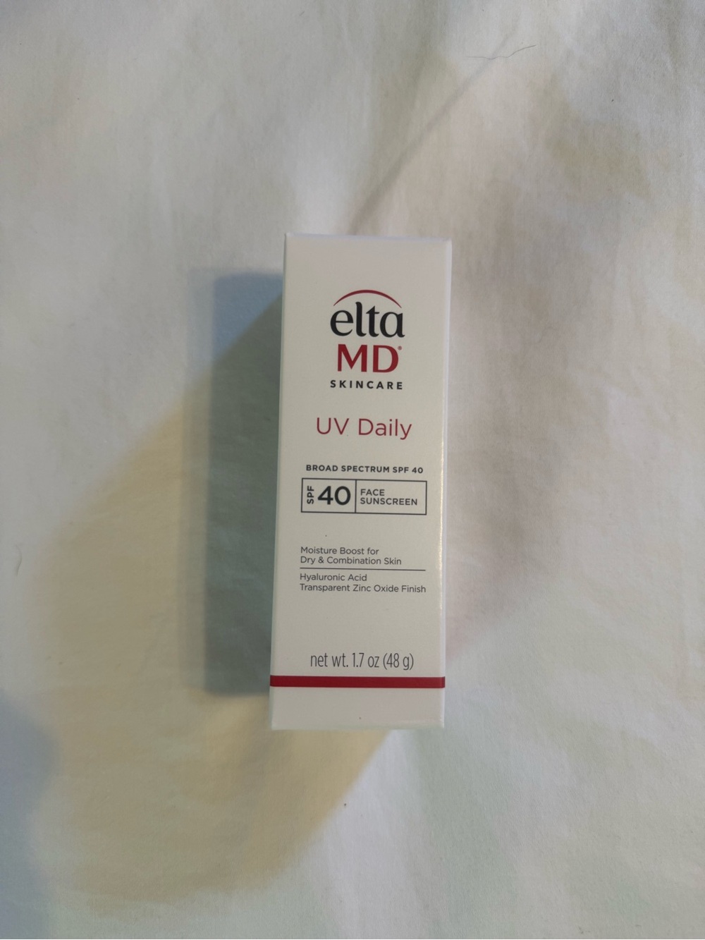 EltaMD UV Daily Face Sunscreen - White and Red Packaging